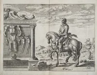 An illustration from Regole militari sopra il gouerno e seruito particolare della caualleria (1611)