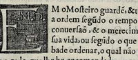 Picture 12 of 15 from Regra do glorioso patriarcha S. Bento : tirada de latim em lingoagem portuguesa (1632), leaf 103