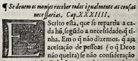 An illustration from Regra do glorioso patriarcha S. Bento : tirada de latim em lingoagem portuguesa (1632)