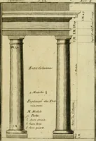 An illustration from Regras das sinco ordens de architectura segundo os principios de Vignhola : com hum ensaio sobre as mesmas ordens feito sobre o sentimento dos mais celebres architectos (1787)