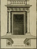 An illustration from Regras das sinco ordens de architectura segundo os principios de Vignhola : com hum ensaio sobre as mesmas ordens feito sobre o sentimento dos mais celebres architectos (1787)