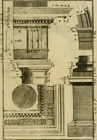 An illustration from Regras das sinco ordens de architectura segundo os principios de Vignhola : com hum ensaio sobre as mesmas ordens feito sobre o sentimento dos mais celebres architectos (1787)