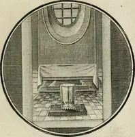 An illustration from Regula emblematica Sancti Benedicti (1783)