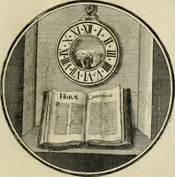 An illustration from Regula emblematica Sancti Benedicti (1783)