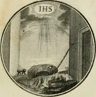 An illustration from Regula emblematica Sancti Benedicti (1783)