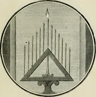 An illustration from Regula emblematica Sancti Benedicti (1783)