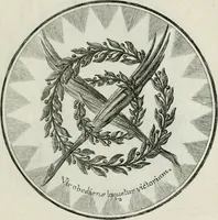 An illustration from Regula emblematica Sancti Benedicti (1783)