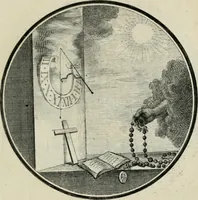 An illustration from Regula emblematica Sancti Benedicti (1783)