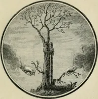 An illustration from Regula emblematica Sancti Benedicti (1783)