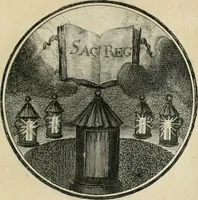 An illustration from Regula emblematica Sancti Benedicti (1783)