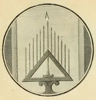 An illustration from Regula emblematica Sancti Benedicti (1780)