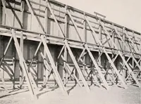 An illustration from Regulations for the proper construction, maintenance and operation of standard painted bulletin advertising plants as prescribed by the members of the Outdoor Advertising Association United States and Canada (1917)