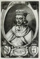 Picture 8 of 26 from Regum neapolitanorum vitae et effigies (1605), leaf 33