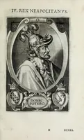 Picture 10 of 26 from Regum neapolitanorum vitae et effigies (1605), leaf 35