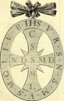 An illustration from Regvla emblematica sancti Benedicti (1780)
