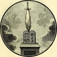 An illustration from Regvla emblematica sancti Benedicti (1780)
