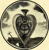 An illustration from Regvla emblematica sancti Benedicti (1780)