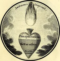 An illustration from Regvla emblematica sancti Benedicti (1780)