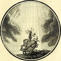 An illustration from Regvla emblematica sancti Benedicti (1780)
