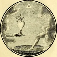 An illustration from Regvla emblematica sancti Benedicti (1780)
