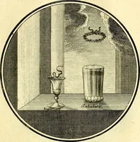 An illustration from Regvla emblematica sancti Benedicti (1780)
