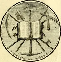 An illustration from Regvla emblematica sancti Benedicti (1780)