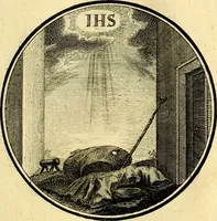 An illustration from Regvla emblematica sancti Benedicti (1780)