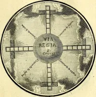 An illustration from Regvla emblematica sancti Benedicti (1780)