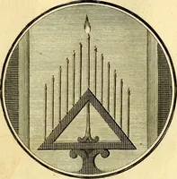 An illustration from Regvla emblematica sancti Benedicti (1780)