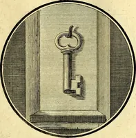 An illustration from Regvla emblematica sancti Benedicti (1780)