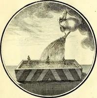 An illustration from Regvla emblematica sancti Benedicti (1780)