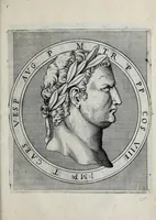 Picture 33 of 41 from Regvm romanorvm vna cvm qvorvndam eorvm vxorū qvantvm ex antiqvis numismatis marmoribusque colligere licuit exactissima effigierum delineatio (1550), leaf 137
