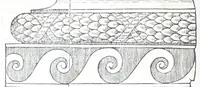 Picture 37 of 47 from Reigles generales de l'architecture, sur les cincq manieres d'edifices : ascauoir, thuscane, doricq̄, ioniq̄, corinthe, & cōposite, auec les exemples danticquitez, selon la doctrine de Vitruue (1545), leaf 120