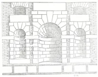 Picture 9 of 47 from Reigles generales de l'architecture, sur les cincq manieres d'edifices : ascauoir, thuscane, doricq̄, ioniq̄, corinthe, & cōposite, auec les exemples danticquitez, selon la doctrine de Vitruue (1545), leaf 29