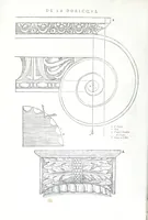 Picture 20 of 47 from Reigles generales de l'architecture, sur les cincq manieres d'edifices : ascauoir, thuscane, doricq̄, ioniq̄, corinthe, & cōposite, auec les exemples danticquitez, selon la doctrine de Vitruue (1545), leaf 72
