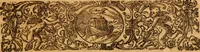 An illustration from Reitkunst Herrn Antonij de Pluvinel, darinnen er die jetzo regirende Kön. Mayst. in Frankreich/Ludouicum XIII. vnderwiesen : lehrend / Wie ein Reutersmann sich zu allen ritterlichen Vbungen bequemen vnd instellen / wie ein Pferd zum Gehorsam zubringen vnd in allerley schönen Schulen / Stücken vnd Maneigen leichtlich vnd volkommenlich abgerichtet werden soll : In Frantzösischer vnd Teutscher Sprach an den Tag gegeben / vnnd mit sechzig schönen Kupfferstücken gezieret (1628)