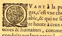 An illustration from Histoire d'un voyage faict en la terre du Bresil, autrement dite Amerique. : Contenant la nauigation, & choses remarquables, veuës sur mer par l'aucteur. Le comportement de Villegagnon en ce pays la. Les moeurs & facons de viure estranges des sauuages ameriquains: auec vn colloque de leur langage. Ensemble la description de plusieurs animaux, arbres, herbes, & autres choses singulieres, & du tout inco[n]nues pardecà: dont on verra les sommaires des chapitres au commencement du liure. (1580)