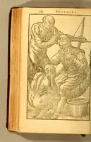 Picture 13 of 16 from Histoire d'un voyage faict en la terre du Bresil, autrement dite Amerique. : Contenant la nauigation, & choses remarquables, veuës sur mer par l'aucteur. Le comportement de Villegagnon en ce pays la. Les moeurs & facons de viure estranges des sauuages ameriquains: auec vn colloque de leur langage. Ensemble la description de plusieurs animaux, arbres, herbes, & autres choses singulieres, & du tout inco[n]nues pardecà: dont on verra les sommaires des chapitres au commencement du liure. (1580), leaf 336