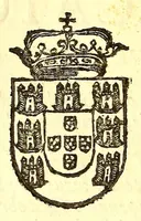Picture 2 of 3 from Relaçam da feliz chegada da serenissima senhora D. Maria Sofia Isabel, raynha de Portugal, à cidade, & Corte de Lisboa, em 11. de agosto de 1687. & descripçaõ da ponte da casa da India. (1687), leaf 8