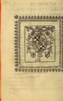 An illustration from Relacion de la gran solemnidad, que instituyo en el insigne Conuento de Nuestra Señora del Rosario de Lima, del Orden de Predicadores : el Ex. S.D. Pedro de Toledo y Leyba, marques de Mancera, señor de las cinco villas, y su jurisdiccion, comendador de Esparragal en el Orden de Alcantara, gentilhombre de la Camara de Su Magestad, de su Consejo de Guerra, virrey, lugar teniente, gouernador, y capitan general en los reynos, y prouincias del Perù al dulcissimo nombre de Maria, a cuya proteccion consagrò las armas deste reyno, y jurò su fiesta. Domingo 18. de otubre deste año de 1643. (1643)