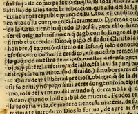 An illustration from Relacion de la gran solemnidad, que instituyo en el insigne Conuento de Nuestra Señora del Rosario de Lima, del Orden de Predicadores : el Ex. S.D. Pedro de Toledo y Leyba, marques de Mancera, señor de las cinco villas, y su jurisdiccion, comendador de Esparragal en el Orden de Alcantara, gentilhombre de la Camara de Su Magestad, de su Consejo de Guerra, virrey, lugar teniente, gouernador, y capitan general en los reynos, y prouincias del Perù al dulcissimo nombre de Maria, a cuya proteccion consagrò las armas deste reyno, y jurò su fiesta. Domingo 18. de otubre deste año de 1643. (1643)