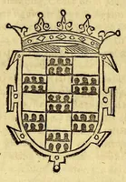 An illustration from Relacion dela iornada del excelentissimo Condestable de Castilla. : A las paces entre España y Inglaterra, que se concluyeron y iuraron en Londres por el mes de agosto. Año. M.DC.IIII (1605)