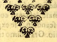 An illustration from Relacion de la vida, y virtudes del V. hermano Pedro de San Ioseph Betancur. De la Tercera Orden de Penitencia de N. seraphico P.S. Francisco. Primer fundador del Hispital [sic] de Convalecientes de N. Señora de Belen, en la ciudad de Guatemala. (1667)
