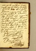 An illustration from Relacion de la vida, y virtudes del V. hermano Pedro de San Ioseph Betancur. De la Tercera Orden de Penitencia de N. seraphico P.S. Francisco. Primer fundador del Hispital [sic] de Convalecientes de N. Señora de Belen, en la ciudad de Guatemala. (1667)