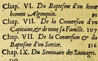An illustration from Relation de ce qui s'est passé en la Nouuelle France en l'année 1639. Enuoyée au r. pere prouincial de la Compagnie de Iesus en la prouince de France. (1640)