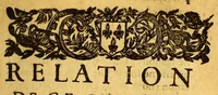 An illustration from Relation de ce qui s'est passé en la Nouuelle France en l'annee 1642. & 1643. Enuoyée au r.p. Iean Filleau prouincial de la Compagnie de Iesus, en la prouince de France. (1644)