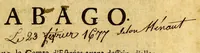 An illustration from Relation de la bataille de Tabago (1677)