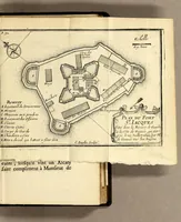 An illustration from Relation d'un voyage fait en 1695. 1696. & 1697. aux côtes d'Afrique, détroit de Magellan, Brezil, Cayenne & isles Antilles, par une escadre des vaisseaux du roy, commandée par Monsieur de Gennes. (1700)