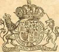 An illustration from Relation du voyage de Sa Majesté britannique en Hollande, et de la reception qui luy a été faite : enrichie de planches très-curieuses : avec un récit abregé de ce qui s'est passé de plus considerable depuis l'arrivée de Sa Majesté en Hollande le 31. de Janvier, jusqu'à son retour en Angleterre, au mois d'Avril 1691, & l'heureax succés de l'expedition d'Irlande, subjuguée par les arnes toûjours victorieuses de Sa Majesté (1692)