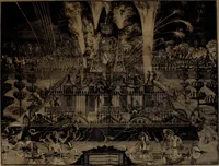 An illustration from Relation du voyage de Sa Majesté britannique en Hollande, et de la reception qui luy a été faite .. (1692)
